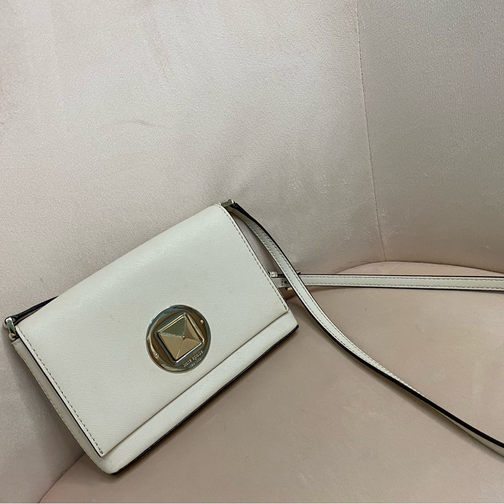 Kate Spade White Crossbody Bag